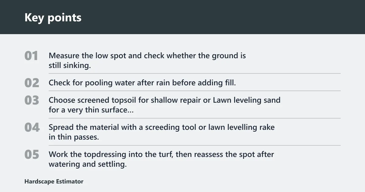 Key points: Tools, application, and warning signs