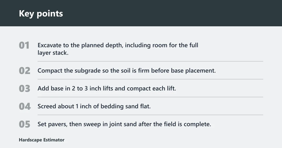Key points: How thick should each layer be?