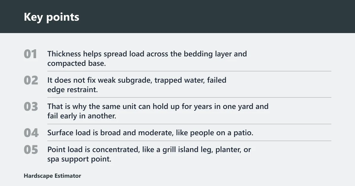 Key points: Start with load, not location