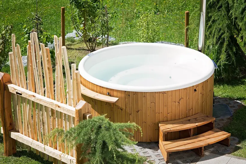 Hot tub pad thickness by scenario