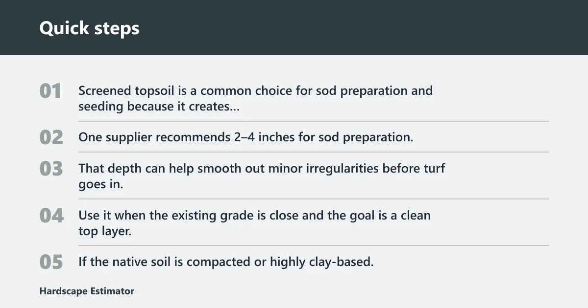 Quick steps: How to choose the right topsoil